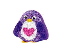 Sew Animal Pillow Craft Kit - Messy DIY Fabric Art for Kids Ages 6+, Educational Stress Relief Activity with Alphabet Stickers