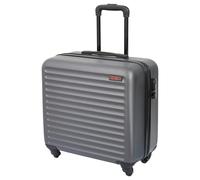 Sew Easy Carro para máquina de coser - Maletín rodante para máquina de coser con 4 ruedas, funda de transporte acolchada con cerradura para máquinas de coser, metallic silver, 24 x 44 x 46cm, Estándar