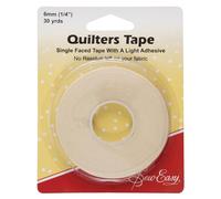 Sew Easy - Cinta adhesiva para costura (27 m x 6 mm)