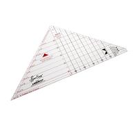 Sew Easy Plantilla de gansos de estrella - 2 x 4 pulgadas y 6 x 12 pulgadas acolchado y formas de retazos para coser apliques, acrílico transparente antideslizante