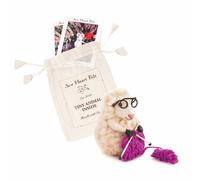 Sew Heart Felt L Fieltro a mano Nell ovejas l lana orgánica l hecho a mano decoración del hogar l fibras naturales l comercio justo l felpa novedad animal adorno