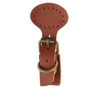 Sew on Leather Magnetic Snap Hebillas DIY Bolsa de repuesto para bolso de mano, color caqui