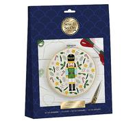 Sew & So On Kit de costura bordada, cascanueces, incluye todos los accesorios de manualidades necesarios, kits de manualidades ideales para adultos y niños mayores, es un gran regalo de arte, uso para