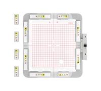 Sew Tech Aro de bordado magnético de 7.9 x 7.9 pulgadas para máquina de bordar Poolin EOC06, 200 mm x 200 mm