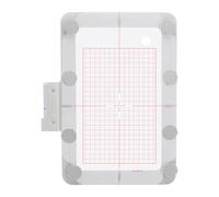 Sew Tech Aro de bordado magnético de metal para máquina de bordado Husqvarna Viking Diamond Deluxe Ruby Royale Topaz 50 Pfaff Creative 4.5 3.0 Sensation Vision (9.8 x 6 pulgadas, VK438)