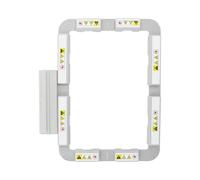 Sew Tech Aro de bordado magnético para Brother Innovis NQ1700E NQ1600E NQ1400E NQ3600D NV880E Dream Machine 2 XV8550D Quattro 6000D VE2200 Luminaire XP2 XP3 V7 VM5200 Stellaire XE1 XJ1 12.7 pulgadas