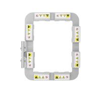 Sew Tech Aro de bordado magnético para máquinas de bordado Brother SE700 SE725 SE600 SE625 SE630 SE400 SE425 PE550D PE540D PE545 PE535 PE525 PE500 NS1750D NS1850D M380D Babylock 0.06 pulgadas x 4