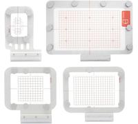 Sew Tech - Bastidor de bordado magnético para Brother NQ1700E NQ1600E Quattro 6000D 6700D NV6000D NV6750D NQ700PRW NQ1300 NQ900 NQ700 NV1300 NV880E NV850E NV2600 NV2650D (Juego BM 4 en 1)