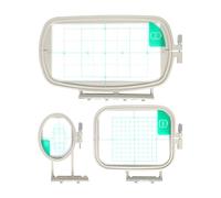Sew Tech - Bastidores de bordado para Brother SE700 PE535 SE600 PE545 SE400 PE570 SE725 PE500 SE630 LB5500 PE550D PE540D SE625 PE525 SE425 Innovis Babylock Verve Sofia2 (juego 3 en 1)