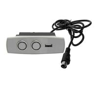 SEWACC 1.5m Elevador Reclinable Eléctrico con Controlador Manual de Botones y Pines Incluye USB para Sillón Relax Electrónico de Levanta Personas