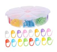 SEWACC 1 Caja Marcadores de Puntos para Crochet y Reutilizables con Caja Organizadora Accesorios Auxiliares para Manualidades y Labores DIY