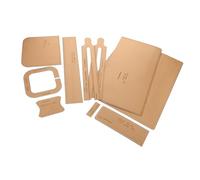 SEWACC 1 Juego Plantillas Kraft para Bolso de Piel Diy de Elaboración de Mochilas y Maletines Masculinos para y Casual