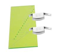SEWACC 1 juego Regla Transparente para Costura con Medidor de Costura para Máquina de Coser DIY Incluye Magnéticos para Patchwork y Manualidades