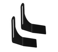 SEWACC 1 Par Soporte de Hierro para Esmeriladora de Banco Estabilidad y Seguridad Accesorio Durable para Herramientas Eléctricas Compatible con Diversos de Esmeril y Pulidora