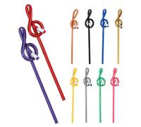 SEWACC 10 Lápices de Clave de Sol de Plástico para Preescolares, Portátiles y Cómodos para Manos Pequeñas, Ideales para Escribir y Dibujar al Aire Libre