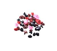SEWACC 100 Piezas Narices para Peluches Accesorios DIY para Muñecas y Osos de Felpa Colores Surtidos Duraderas y para Manualidades