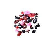SEWACC 100 Piezas Unidades Narices para Muñecas de Peluche Accesorio Duradero para DIY para Osos Muñecos y Manualidades