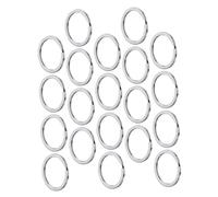SEWACC 100piezas Argollas Metálicas Para Llaveros Anillos Redondos Accesorios Para y Pendientes Para Organización De Claves y Manualidades