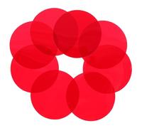 SEWACC 10piezas Película De Luz De Atardecer Filtros De Gel De Color Transparente para Iluminación De Estudio Mejora De Atmósfera Bienvenida