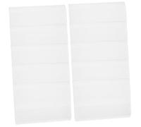 SEWACC 15piezas Portafolios De Transparente Funda para De Organizador De Tarjetas De Identificación y Créditos y