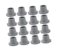 SEWACC 16 Piezas Tapones de Goma Antideslizantes para Patas de Silla de Ducha Pies con Ventosa para Banco de Transferencia Repuestos Resistentes y Estables para Baño