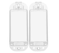 SEWACC 2 cubiertas transparentes para interruptor : mantienen el interruptor de luz encendido o apagado y protegen los circuitos de las luces contra encendidos o apagados accidentales.