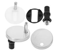 SEWACC 2 juegos Kit Bisagras para Asiento de Inodoro con Tornillos de Fijación Superior de Repuesto Duraderas para Tapas Wc Compatibles con Múltiples Inteligentes