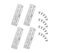 SEWACC 2 Pares Soporte de Conversión de Disco Duro 5,25 a 3,5 Pulgadas de | Kit de Montaje Interno con Tornillos, para Carcasa de Sobremesa y Organización Limpia del Cableado