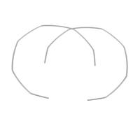 SEWACC 2 Piezas Anillo Dosificador de Acero Inoxidable para Mango de Máquina de Café Espresso Clip de Resorte de Repuesto Estable y Duradero para Portafiltro de Accesorio Esencial para