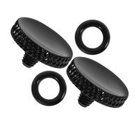 SEWACC 2 Piezas Botones de Liberación del Obturador Botón de Rosca de Repuesto Botón de Liberación del Obturador de Cámara de Aleación de Aluminio para Accesorios de Cámara