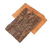 SEWACC 2 Piezas De Trozos De Corteza De Corcho Natural Lecho De Corteza De Reptil Lecho De Corcho Plano Sustrato para Terrarios para Serpientes Arañas Dragones Barbudos Ranas Y
