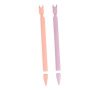 SEWACC 2 Piezas Funda de Silicona para Pencil ª Generación con Antideslizante Funda Protectora para Lápiz Táctil Colores y Resistente Arañazos y Caídas