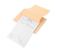 SEWACC 2 Piezas Libretas Facturas Pequeñas Formato Triple Copia Gestión Pedidos Registros Financieros