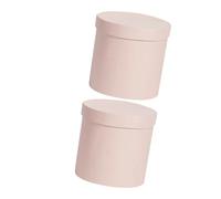 SEWACC 2 Piezas Mano Sosteniendo Una Caja De Flores Caja Redonda Para Arreglos De Flores Unidades Para Propuestas Bodas y Cumpleaños De Obsequio Floral Tapa