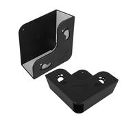 SEWACC 2 Piezas Soporte para Báscula de Pared Soporte para Báscula Digital Plástico Negro sin Taladro Montaje en Pared para Espacios Reducidos y Apartamentos
