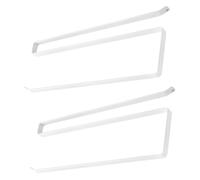 SEWACC 2 Piezas Soporte para Toallas de Papel Unidades Organizador Multifuncional de Cocina y Baño Dispensador de Film Transparente Montaje sin Taladrar Diseño Compacto y Práctico Color