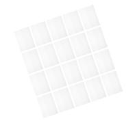 SEWACC 20 piezas Cubiertas Transparentes para Libros Fundas Impermeables Ajustables para Textos Protección Multifuncional para y Tarjetas Escolar y Personal