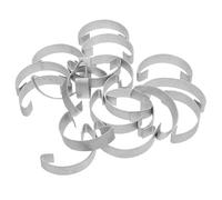 SEWACC 20 Piezas Ganchos Metálicos para Puertas de Jaulas Kit de Montaje para Jaulas de y Pájaros Fácil Instalación y Cierre Seguro