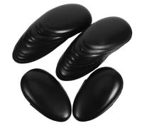 SEWACC 20 Piezas Protectores Auditivos para Teñir el Cabello en Color Negro, Ajuste y Material Plástico, Ideales para Uso Personal en Casa y Ducha