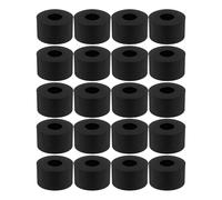 SEWACC 20 piezas Uds Almohadillas Antivibración de Goma Redondas para Aire Acondicionado Almohadillas Aislantes de Alta Elasticidad Amortiguadores para Compresores y Electrodomésticos