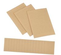 SEWACC 200 Hojas Papel de Carta Vintage con Líneas para Invitaciones y Tarjetas de Felicitación Retro Kraft
