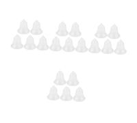 SEWACC 20piezas Adornos Transparentes Forma De Campana Rellenables Para Decoración De Árbol De Navidad Cajas De Colgantes y Manualidades