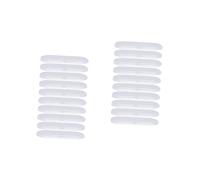 SEWACC 20piezas Caja De Lápices Portátil De Estuche Organizador Transparente para Bolígrafos Marcadores y Material Escolar para Mantener El Escritorio Mochila