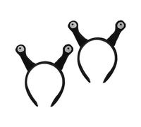 SEWACC 2piezas Diadema De Antenas De Caracol Para Niño Niña y Adultos Accesorios Divertidos Para Fiesta De Cumpleaños Halloween y Cosplay Diseño Único y Atractivo
