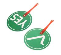 SEWACC 2piezas Tableros De Respuesta Portátiles No Para Educación Infantil Temprana Material Didáctico Inglés Para Profesores y Estudiantes Herramientas De Enseñanza Interactivas Aula