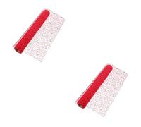 SEWACC 2rollos Malla De Gasa Para Envoltura De Flores Material De Embalaje Creativo Para Ramos Para Manualidades y Decoraciones De Bodas