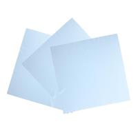 SEWACC 3 Paños de Limpieza para Gafas y Pantallas Electrónicas Paño de Microfibra 37X37 CM Color Azul Claro Adecuado para Móviles Cámaras y Dispositivos Delicados
