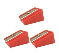 SEWACC 3 Piezas Bruñidor de Puntas de Taco de Billar Portátil, Multi-Pack | Herramienta Metálica y Plástica, Acabado Liso Pulido, para Mantenimiento de Tacos y Snooker Color Aleatorio