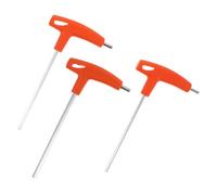 SEWACC 3 piezas Llaves Allen Hexagonales con Mango T Acero Resistente Alta Eficiencia de Torque para Reparación Mecánica y Casa Portátil y Duradero