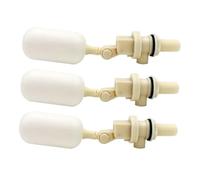 SEWACC 3 piezas Válvula Flotador Plástico Brazo Ajustable Control Automático Agua Bebederos Ganado Ovejas Cerdos Accesorios Bebedero Animal Granja